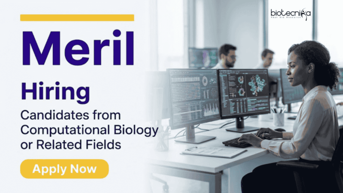 Meril Explore Meril Careers Structural Biologist Role: Apply Now for Computational Biology Jobs and Biotechnology Career Opportunities.