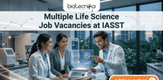 Multiple Life Science Job Vacancies at IASST | Life Science Candidates Apply Before Deadline! Multiple Life Science Job Vacancies at IASST Apply Now! (1)