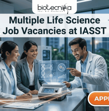 Multiple Life Science Job Vacancies at IASST | Life Science Candidates Apply Before Deadline! Multiple Life Science Job Vacancies at IASST Apply Now! (1)