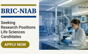 Earn Up to Rs. 72,800/- PM at BRIC-NIAB | Apply for Life Sciences Research Jobs BRIC-NIAB Recruitment announced Research Jobs and Life Sciences Career opportunities for Biotechnology candidates.