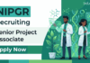 Life Sciences Project Associate Jobs at NIPGR | Earn Rs. 53.340/- PM | Walk-In Interview NIPGR Recruitment for Senior Project Associate Jobs. Attend the Walk-In Interview of Career in Life Sciences.