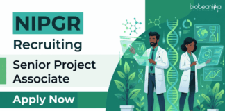 Life Sciences Project Associate Jobs at NIPGR | Earn Rs. 53.340/- PM | Walk-In Interview NIPGR Recruitment for Senior Project Associate Jobs. Attend the Walk-In Interview of Career in Life Sciences.