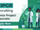 Life Sciences Project Associate Jobs at NIPGR | Earn Rs. 53.340/- PM | Walk-In Interview NIPGR Recruitment for Senior Project Associate Jobs. Attend the Walk-In Interview of Career in Life Sciences.