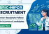 Apply for NIPGR Recruitment 2026 SRF Vacancy in Life Sciences Research under a climate resilient crop gene editing project.