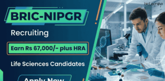 NIPGR Recruitment for Life Sciences Jobs. Research Jobs with ₹67,000 salary. Attend walk-in interview on May 18.