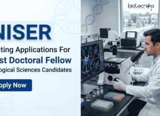 NISER Seeking Post-Doctoral Fellow | Apply Now for Career in Life Sciences NISER Recruitment: Apply for Post-Doctoral Fellows positions in Biological Sciences and Biotechnology Research.