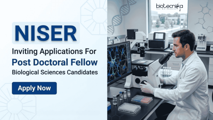 NISER (1) NISER Recruitment: Apply for Post-Doctoral Fellows positions in Biological Sciences and Biotechnology Research.