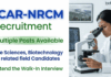 ICAR-NRCM Recruitment for Research Jobs in Life Sciences – Walk-In Interview ICAR Recruitment announced for Research Jobs and Life Sciences Jobs. Attend Walk-In Interview for Multiple Scientific Positions.