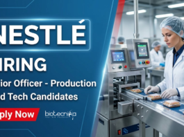 Food Tech Jobs at Nestle | Apply Now and Grab this Opportunity!! Nestlé Career: Senior Officer Production Job for Food Tech and Engineering Candidates in Manufacturing Operations.