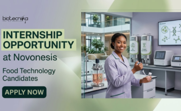 Food Tech Internship at Novonesis for BTech Students | Apply Now Novonesis Food Tech Internship for BTech Freshers in Mumbai: Apply Now for Food Tech Jobs and Dairy Internships.