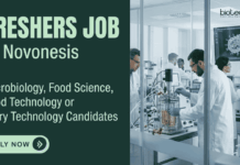 Food Tech & Microbiology Freshers Job at Novonesis | Apply Now Apply for Novonesis Lab Technician Jobs in Mumbai: Microbiology Freshers and Food Tech Candidates Can Apply for This Exciting Role.