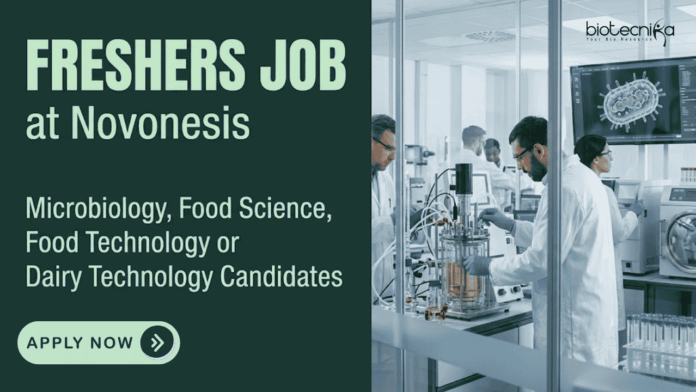 Novonesis Apply for Novonesis Lab Technician Jobs in Mumbai: Microbiology Freshers and Food Tech Candidates Can Apply for This Exciting Role.