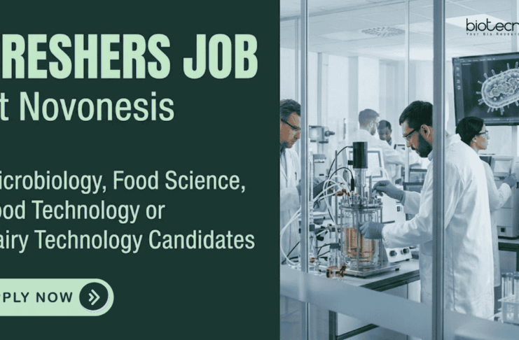 Food Tech & Microbiology Freshers Job at Novonesis | Apply Now Apply for Novonesis Lab Technician Jobs in Mumbai: Microbiology Freshers and Food Tech Candidates Can Apply for This Exciting Role.