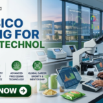 PepsiCo Hiring for Food Technology Jobs 2026 | BSc & BTech Candidates Must Check! PepsiCo Hiring for Food Technology Jobs 2026 BSc & BTech Candidates Must Check! A recruitment banner for biotecnika announcing: 'PEPSICO HIRING FOR FOOD TECHNOLOGY JOBS'. The image features a female scientist in a modern laboratory looking into a microscope, surrounded by snacks like chips and can samples. Floating digital windows show product analysis data including 'TEXTURE PROFILE', 'FLAVOR COLOR', and 'MICRO-STRUCTURE' for snacks. Four circular green icons with descriptive text are listed below the headline: 'INNOVATIVE SNACK & BEVERAGE R&D', 'FOOD SAFETY & QUALITY EXCELLENCE', 'ADVANCED PROCESSING TECHNOLOGY', and 'GLOBAL CAREER GROWTH & MENTORSHIP'. At the bottom left, a prominent green button with a right arrow says 'APPLY NOW'.