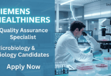 Quality Assurance Jobs at Siemens Healthineers for Microbiologists | Apply Now Apply for Quality Assurance Jobs at Siemens Healthineers: Microbiology and pharma QA careers with GMP, CAPA, FDA compliance experience.