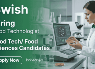 Quality Assurance Jobs at Swish | Food Tech Candidates Apply Now Apply for Swish Career in Quality Assurance Jobs. Food Tech Jobs in Gurugram for Food Technologists. Check Eligibility and Apply Today.