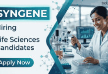 Life Sciences Jobs at Syngene – Apply Now for CRA Jobs Syngene Careers hiring Clinical Research Associates in Bangalore. Apply for Life Sciences Jobs and Grow your Clinical Research Career.