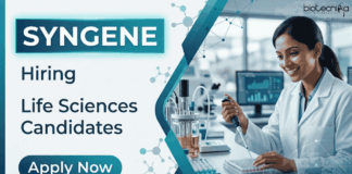 Life Sciences Jobs at Syngene – Apply Now for CRA Jobs Syngene Careers hiring Clinical Research Associates in Bangalore. Apply for Life Sciences Jobs and Grow your Clinical Research Career.