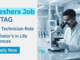 Apply for Lab Technician Jobs for Life Sciences Freshers. Start your Career in Life Sciences with Hands-On Lab Experience. Freshers Apply Now.