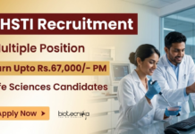 Apply Now for Life Sciences Research Jobs at THSTI & Earn Upto Rs. 67,000/- PM THSTI Recruitment Announced Research Jobs for Life Science Candidates in Clinical Research and Biotechnology Projects.