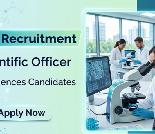 Apply for TMC Recruitment 2026 Scientific Officer position at ACTREC and build your Life Sciences Career in cancer research.