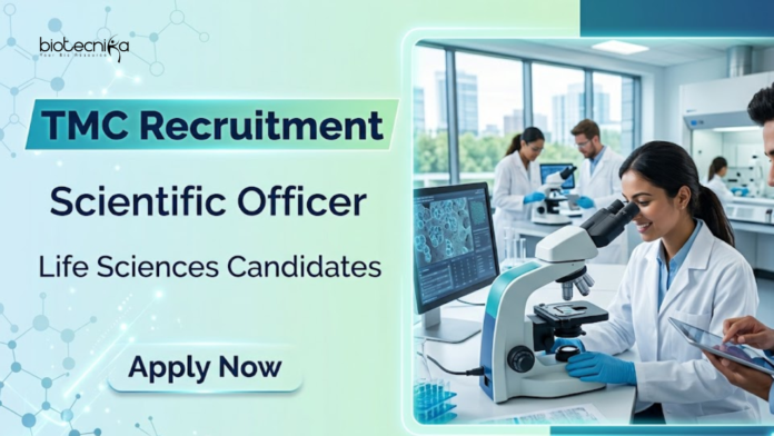 TMC (1) Apply for TMC Recruitment 2026 Scientific Officer position at ACTREC and build your Life Sciences Career in cancer research.