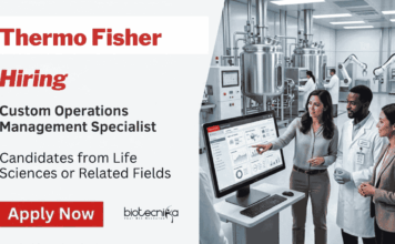 Thermo Fisher Hiring in Bengaluru!! Apply Now for Life Sciences Jobs Apply for Thermo Fisher Career Opportunities in Bangalore. Life Sciences Jobs and Biotech Jobs Open Now for Specialists.