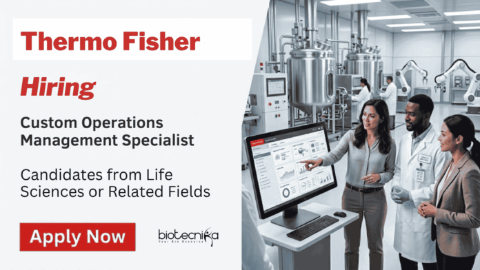 Thermo Fisher (1) Apply for Thermo Fisher Career Opportunities in Bangalore. Life Sciences Jobs and Biotech Jobs Open Now for Specialists.