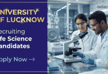Project Assistant Jobs at University of Lucknow | Apply Now for Life Sciences Research Apply for University of Lucknow Recruitment. Project Assistant Jobs for Life Sciences Research and Biotechnology Candidates.