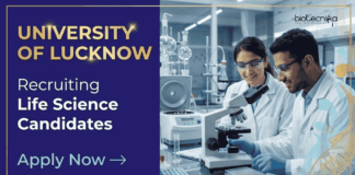 Project Assistant Jobs at University of Lucknow | Apply Now for Life Sciences Research Apply for University of Lucknow Recruitment. Project Assistant Jobs for Life Sciences Research and Biotechnology Candidates.