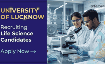 Project Assistant Jobs at University of Lucknow | Apply Now for Life Sciences Research Apply for University of Lucknow Recruitment. Project Assistant Jobs for Life Sciences Research and Biotechnology Candidates.