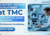 Scientific Officer Recruitment at TMC with Rs. 45,000 Pay for Life Sciences – Walk-In TMC Recruitment 2026 Announced Scientific Officer Recruitment for Life Sciences Candidates at HBCHRC Punjab with Salary Up to Rs. 45,000.