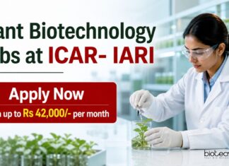IARI Recruitment 2026: High-Paying Plant Biotechnology Jobs You Can’t Miss Plant Biotechnology Jobs at ICAR- IARI | Candidates Apply Now