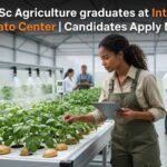 Jobs for BSc Agriculture graduates at CIP | Candidates Apply Now