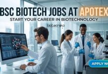 Apotex Careers 2026: BSc Biotech & Regulatory Affairs Jobs You Should not Miss Out BSc Biotech Jobs at Apotex | Candidates Apply Now