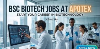 Apotex Careers 2026: BSc Biotech & Regulatory Affairs Jobs You Should not Miss Out BSc Biotech Jobs at Apotex | Candidates Apply Now