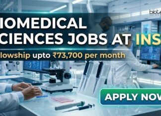 Biomedical Sciences Jobs at INST | Candidates Apply Now