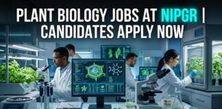 Plant Biology Jobs at NIPGR | Candidates Apply Now