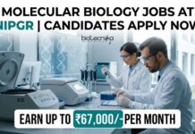 High-Paying Research Associate Job at NIPGR – Molecular Biology Opportunity! Molecular Biology Jobs at NIPGR | Candidates Apply Now