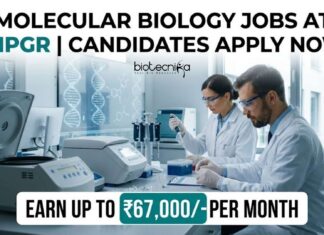 Molecular Biology Jobs at NIPGR | Candidates Apply Now