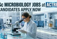 ACTREC Research Assistant Walk-In 2026 | B.Sc. Microbiology Jobs Opportunity BSc Microbiology Jobs at ACTREC | Candidates Apply Now