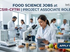 Food Science Jobs at CSIR-CFTRI | Project Associate Role | Apply
