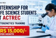 TATA Memorials: ACTREC Cancer Cytogenetics Training + Internship 2026 – Apply Now Internship for Life Science Students at ACTREC | Training | Apply