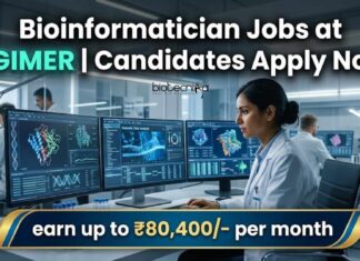 High-Paying Bioinformatician Job at PGIMER – Earn Up To Rs.80400/- Per Month! Bioinformatician Jobs at PGIMER | Candidates Apply Now