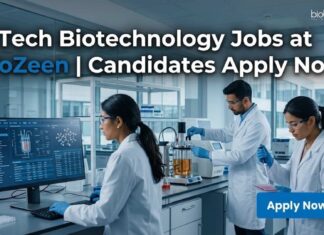 B Tech Biotechnology Jobs at BioZeen | Candidates Apply Now 