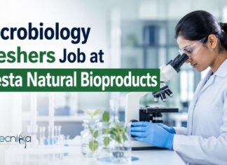 Microbiology Freshers Job at Sresta Natural Bioproducts | Quality Trainee Hiring Now Microbiology Freshers Job at Sresta Natural Bioproducts | Apply