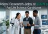 Clinical Research Jobs at ICON plc – Life Science, Clinical Systems Opportunity Clinical Research Jobs at ICON plc | Life Science role | Apply Now