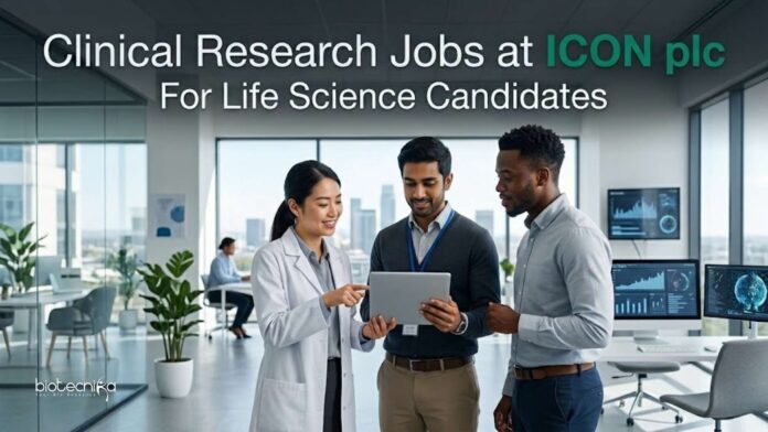 Clinical Research Jobs at ICON plc | Life Science role | Apply Now Clinical Research Jobs at ICON plc | Life Science role | Apply Now