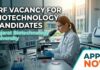 Biotechnology Vacancy 2026: Gujarat Biotechnology University Hiring JRFs JRFs Vacancy for Biotechnology Candidates at GBU | Apply Now