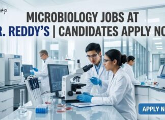 Microbiology Jobs at Dr. Reddy’s Careers | Quality Assurance Associate – Apply Now Microbiology Jobs at Dr. Reddy’s | Candidates Apply Now